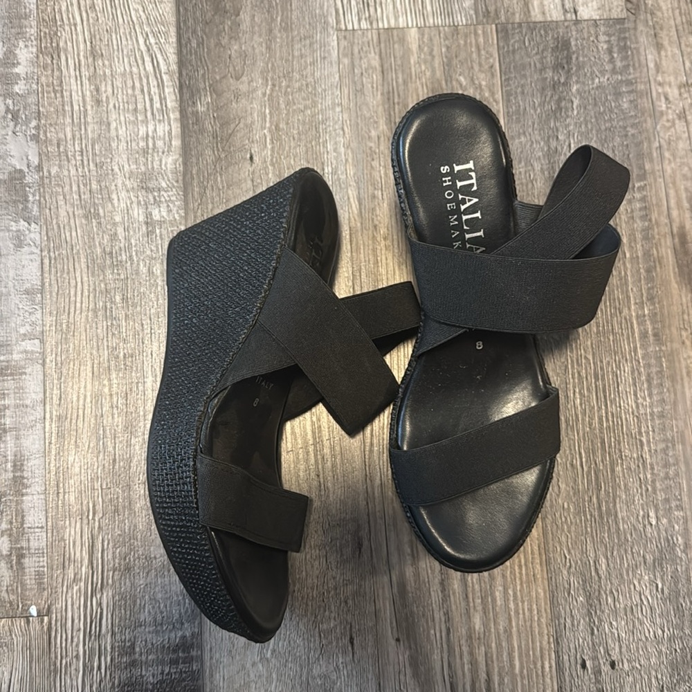 Sandal wedge size 8